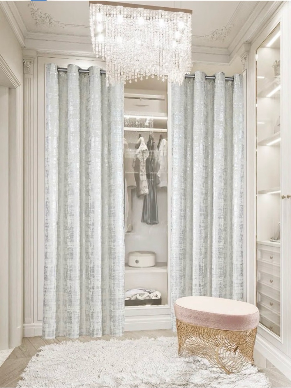 Silver curtains 96/52